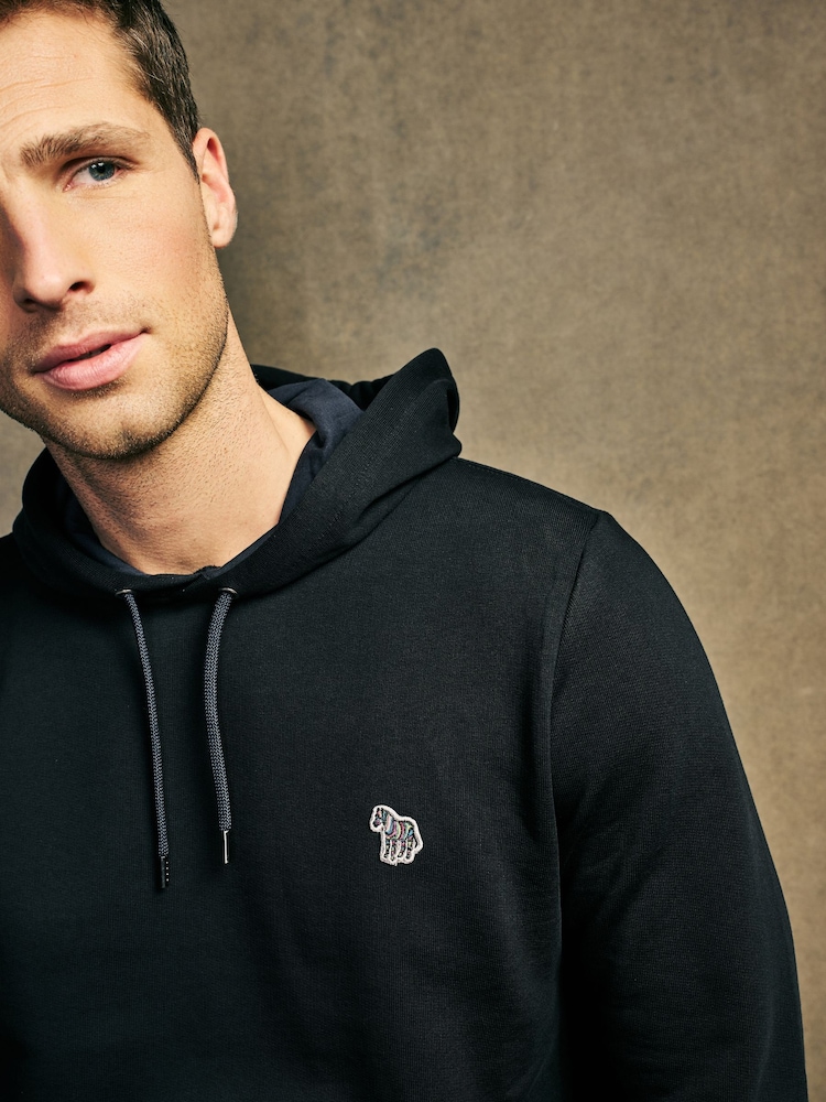 PS Paul Smith Zebra Print Logo Hoodie - Image 4 of 10