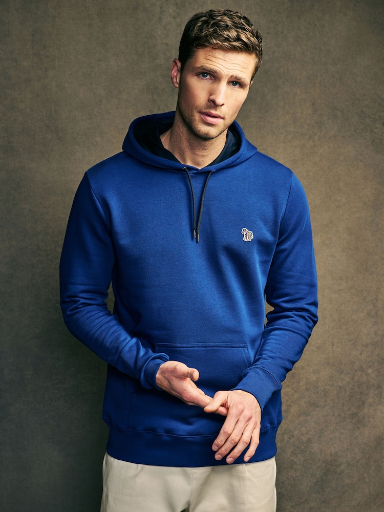 PS Paul Smith Zebra Print Logo Hoodie - Image 1 of 9