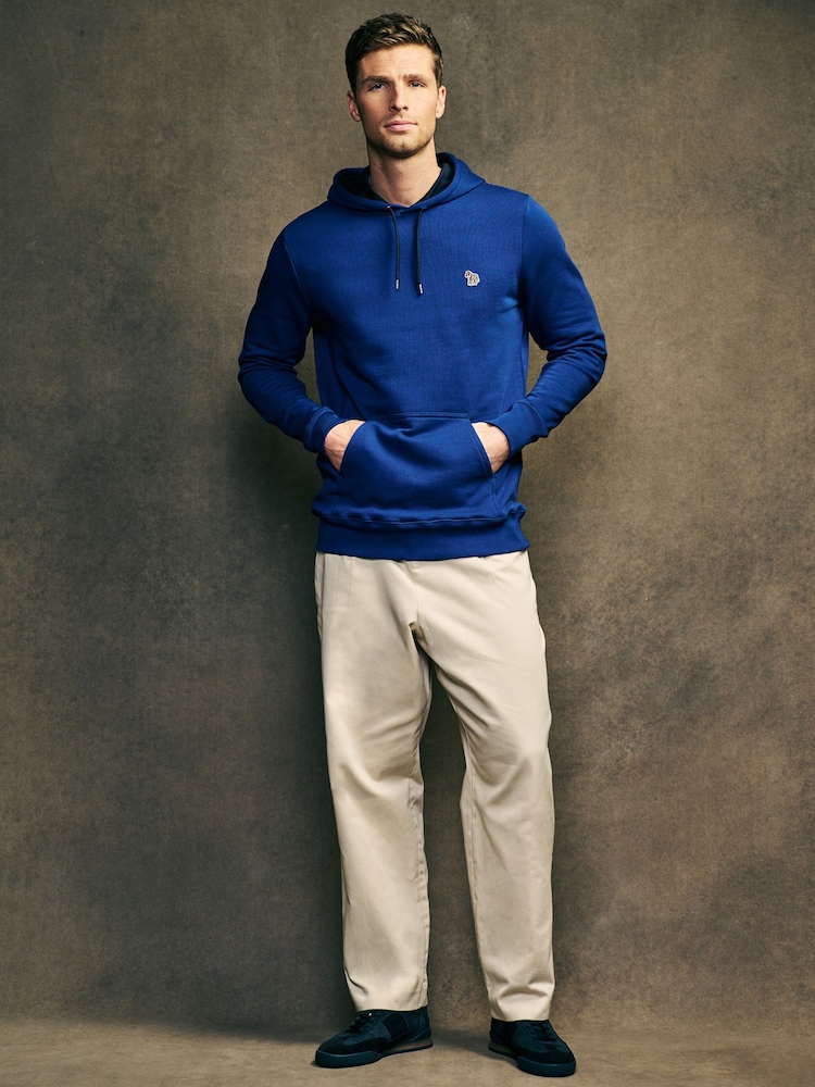 PS Paul Smith Zebra Print Logo Hoodie - Image 2 of 9 PS Paul Smith Zebra Print Logo Hoodie - Image 2 of 9