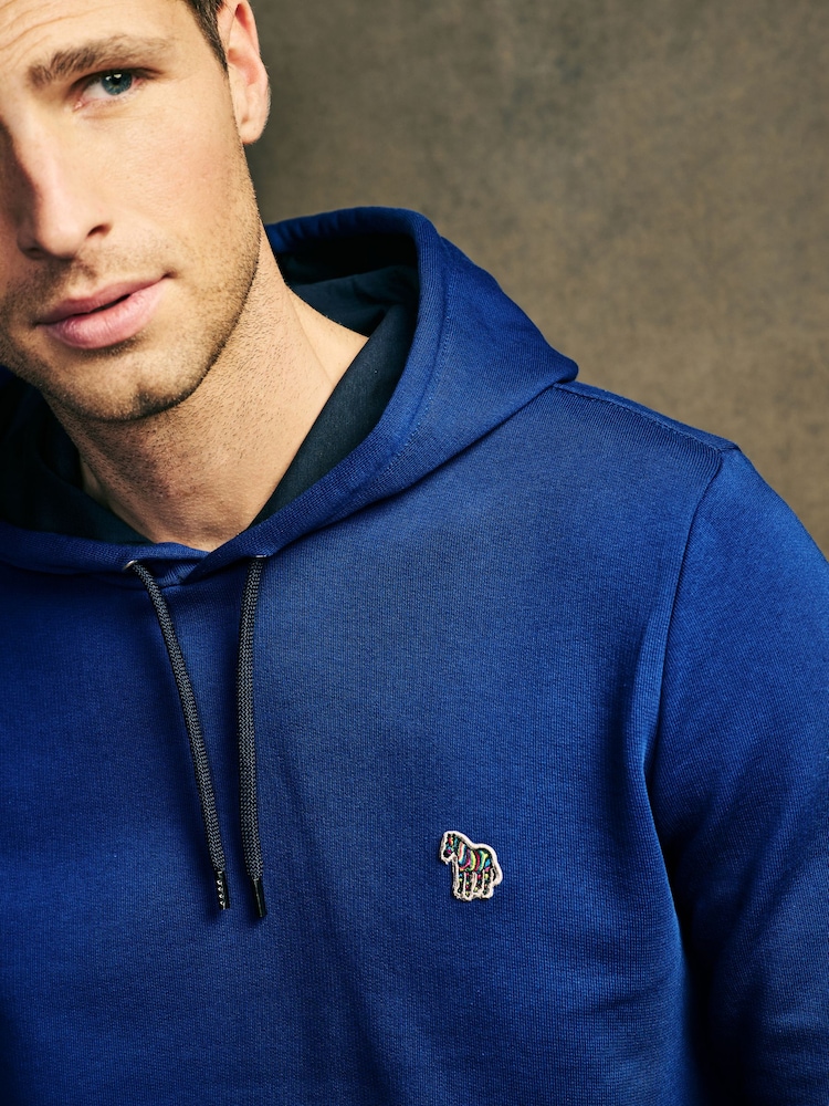 PS Paul Smith Zebra Print Logo Hoodie - Image 4 of 9