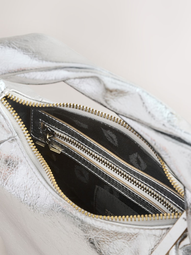 Rockett St George Silver Croissant Bag - Image 2 of 4
