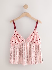 Rockett St George Pink Geo Cami Short Set Pyjamas - Image 11 of 14