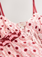 Rockett St George Pink Geo Cami Short Set Pyjamas - Image 14 of 14