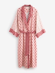 Rockett St George Pink Geo Robe - Image 10 of 12