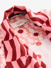 Rockett St George Pink Geo Robe - Image 12 of 12