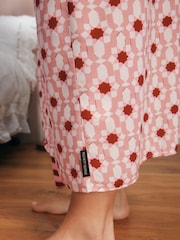 Rockett St George Pink Geo Robe - Image 6 of 12