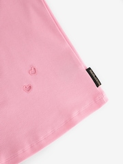 Rockett St George Pink Ribbed Vest Set - Image 5 of 6