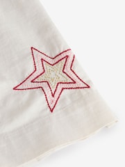 Rockett St George Cream Be Free Embroidered Button-Up 100% Cotton Shorts Set - Image 14 of 16