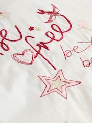 Rockett St George Cream Be Free Embroidered Button-Up 100% Cotton Shorts Set - Image 15 of 16