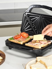 Salter Black Kuro Toastie Maker - Image 2 of 5