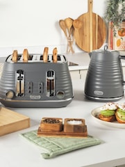 Salter Grey Ripple Kettle - Image 3 of 6