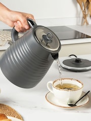 Salter Grey Ripple Kettle - Image 4 of 6