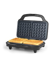 Salter Black Kuro Waffle Maker - Image 4 of 5