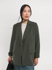 JD Williams Green Oversized Blazer - Image 1 of 4