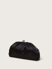 Monsoon Silver Alice Beaded Clutch Bag - Image 2 of 4