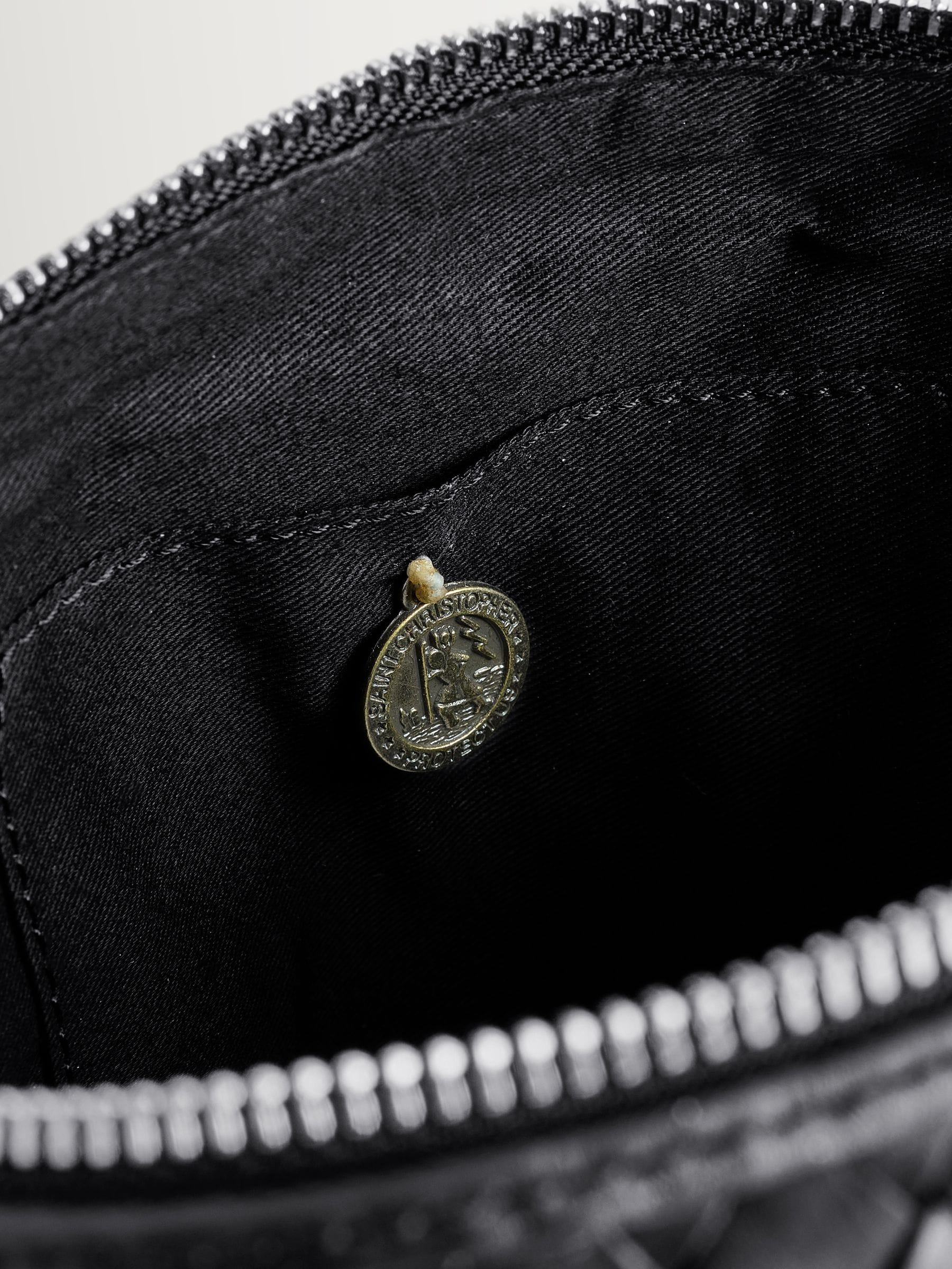 Buy Dragon Diffusion Black Chunky Fellini Pochette Bag from the