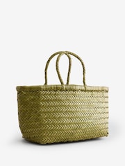 Dragon Diffusion Small Green Triple Bamboo Bag - Image 4 of 8