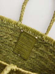 Dragon Diffusion Small Green Triple Bamboo Bag - Image 8 of 8