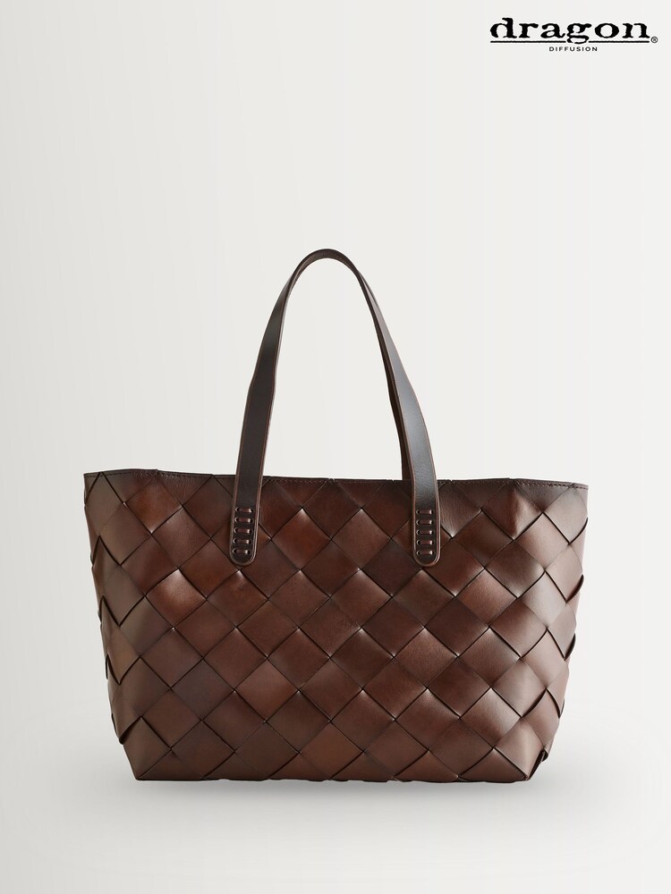 Dragon Diffusion Brown Cross-Over Bag - Image 9 of 9 Dragon Diffusion Brown Cross-Over Bag - Image 9 of 9