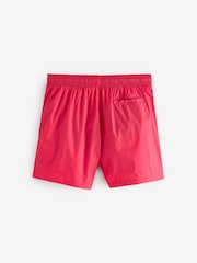 HUGO – Badeshorts mit durchgehendem Futter und gestapeltem Logo - Bild 2 von 5