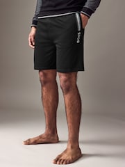 BOSS Logo Print 100% Cotton Terry Shorts - Imagen 1 de 5