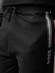 BOSS Logo Print 100% Cotton Terry Shorts - Imagen 3 de 5