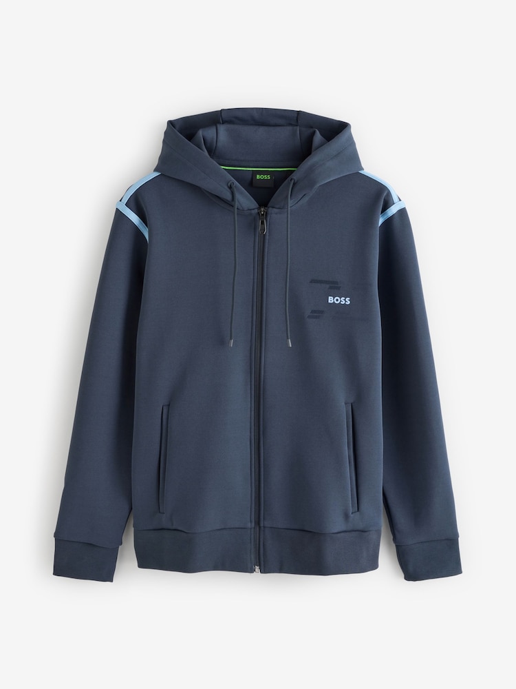 BOSS Blue Hoodies - Image 4 of 4