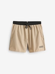 BOSS Natural Starfish Quick Dry Swim Shorts - Image 4 of 4
