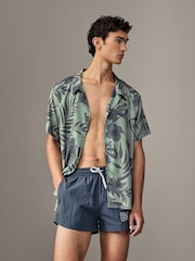 BOSS Green Patterned Resort Shirt - Image 2 of 6