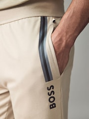 BOSS Natural Drawcord Terry 100% Cotton Joggers - Image 3 of 4