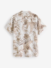 BOSS Natural Patterned Resort Shirt - Image 2 of 3