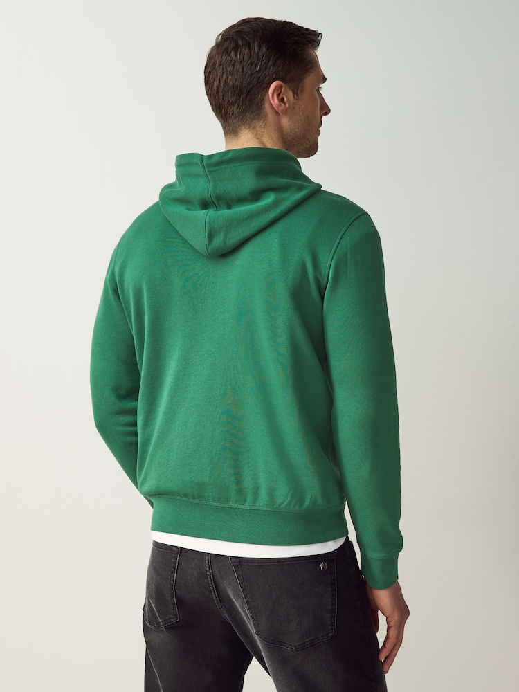 BOSS Green Wetalk Logo Patch Terry Hoodie - Image 2 of 4 BOSS Green Wetalk Logo Patch Terry Hoodie - Image 2 of 4
