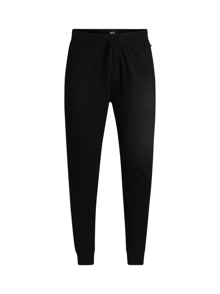 BOSS Black Drawcord Terry 100% Cotton Joggers - Image 5 of 5