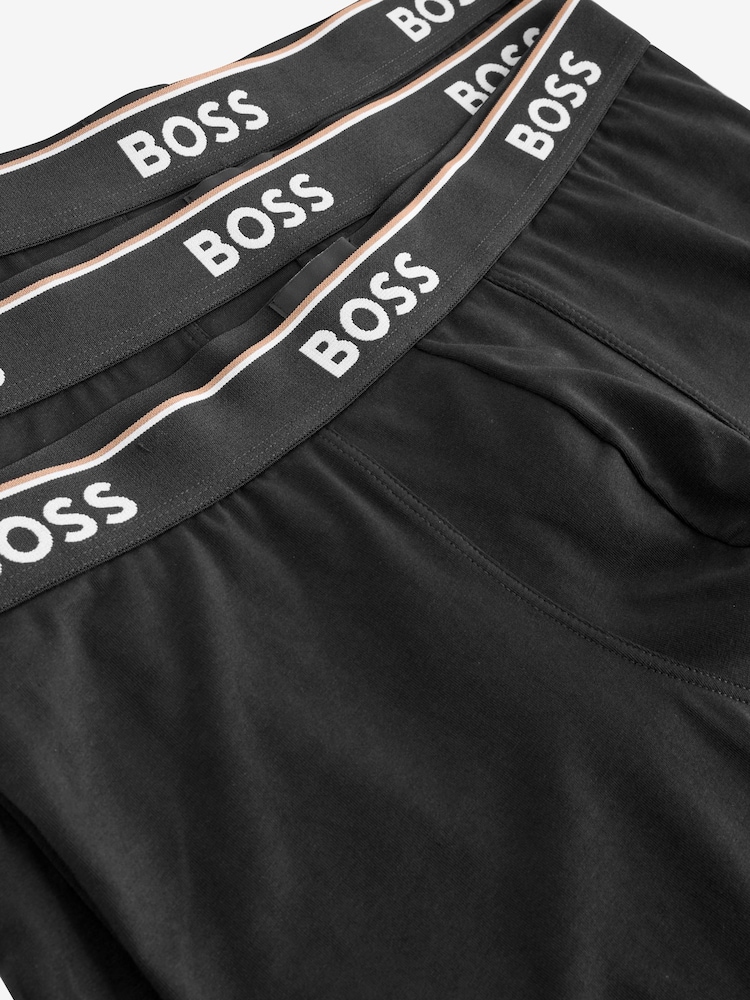 BOSS Black 3 Pack Power Boxers - Image 4 of 4