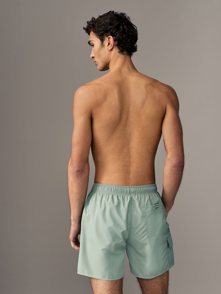BOSS Green Cargo Pocket Swim Shorts - Image 2 of 5