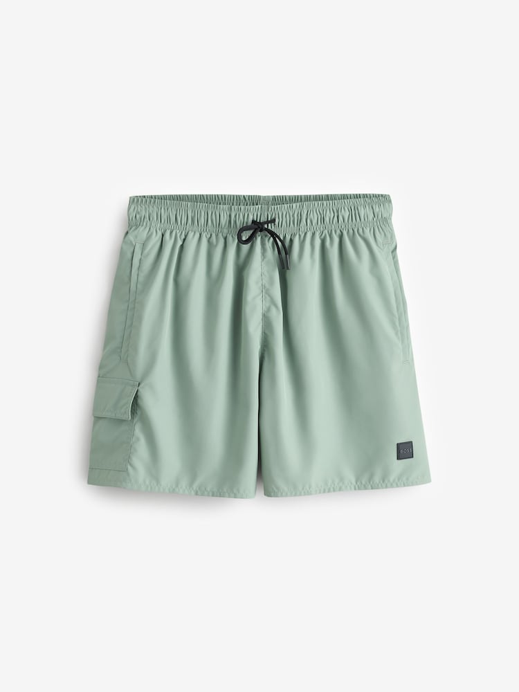 BOSS Green Cargo Pocket Swim Shorts - Image 5 of 5