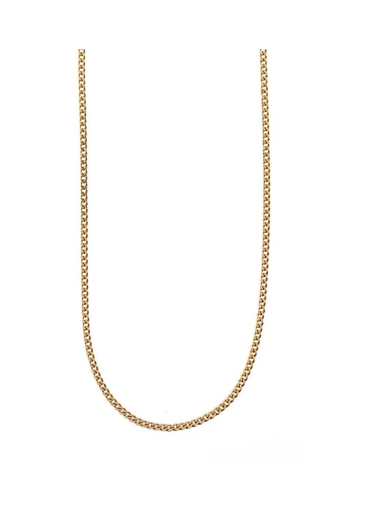 Orelia London Fine Curb Chain Necklace - Image 2 of 3