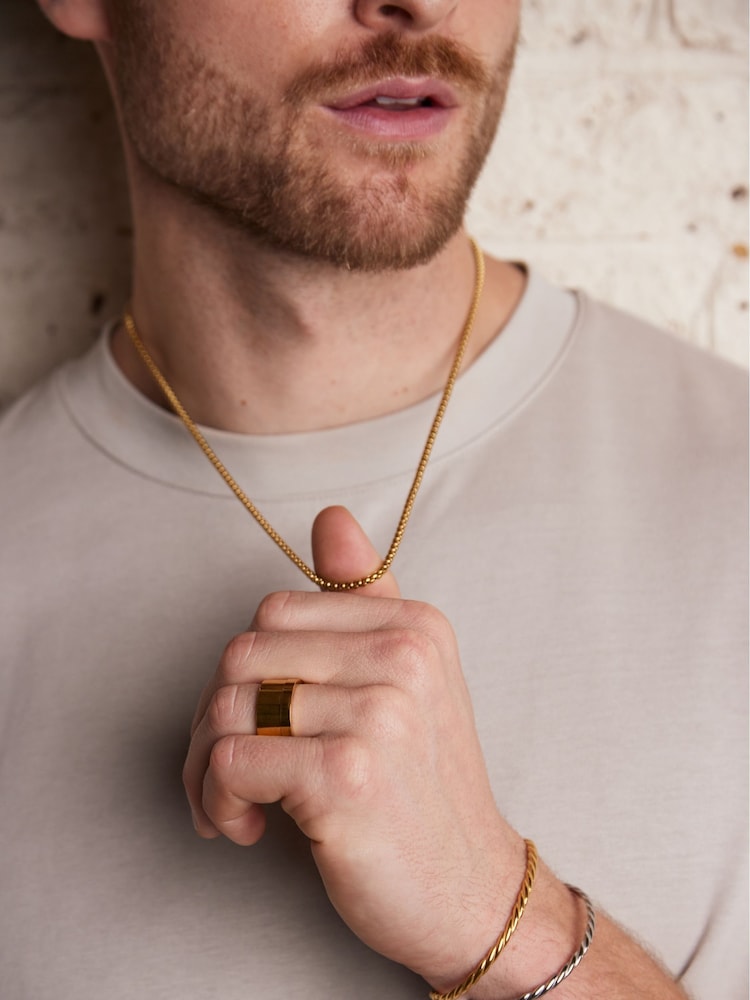 Orelia London Fine Curb Chain Necklace - Image 3 of 3