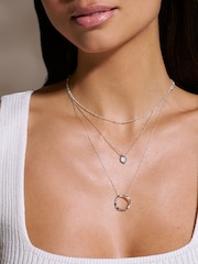 Orelia London Satellite Chain Necklace - Image 3 of 3