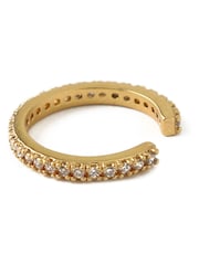 Orelia London Gold Tone Fine Pave Single Ear Cuffs - Image 1 of 2