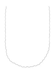 Orelia London Fine Wave Chain Necklace - Image 1 of 2