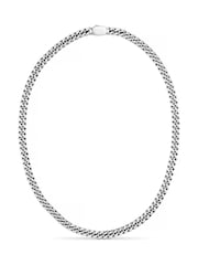 Orelia London Chunky Flat Curb & Solid Clasp Necklace - Image 1 of 3