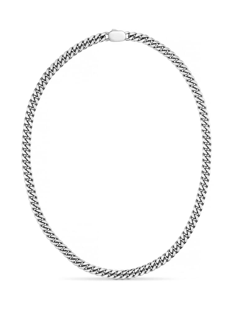Orelia London Chunky Flat Curb & Solid Clasp Necklace - Image 1 of 3