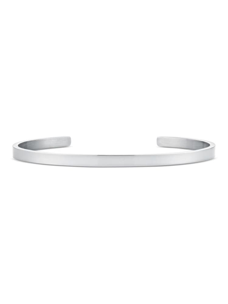 Orelia London Silver Tone Simple Metal Cuff Bracelet - Image 1 of 3
