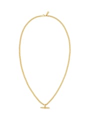 Orelia London Curb Chain T-bar Drop Necklace - Image 1 of 3