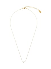 Orelia London Gold Tone Fine Stationed Crystal Collar Necklace - Image 1 of 3