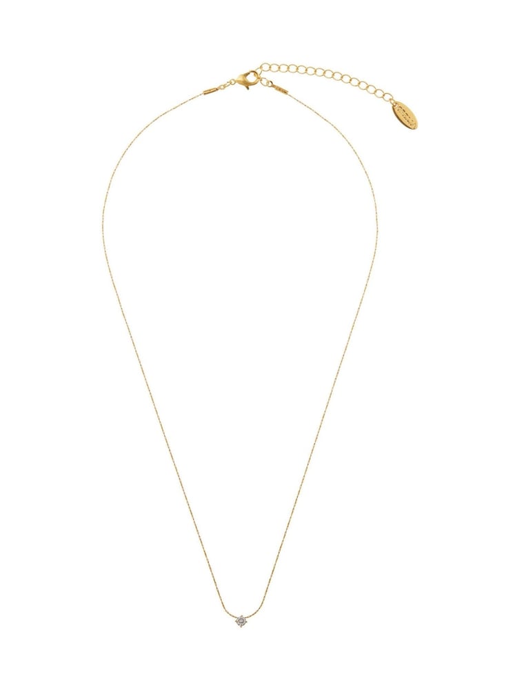 Orelia London Gold Tone Fine Stationed Crystal Collar Necklace - Image 1 of 3