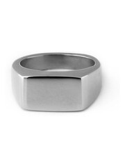 Orelia London Silver Tone Chunky Signet Ring - Image 2 of 3