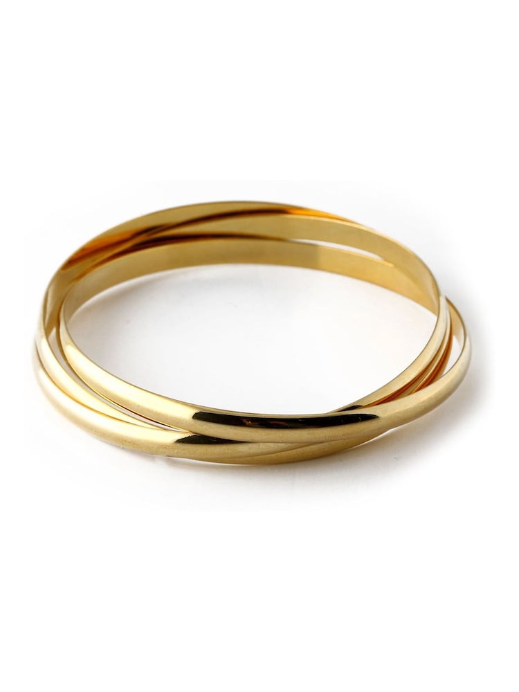 Orelia London Interlocking Bangle Bracelet - Image 1 of 3