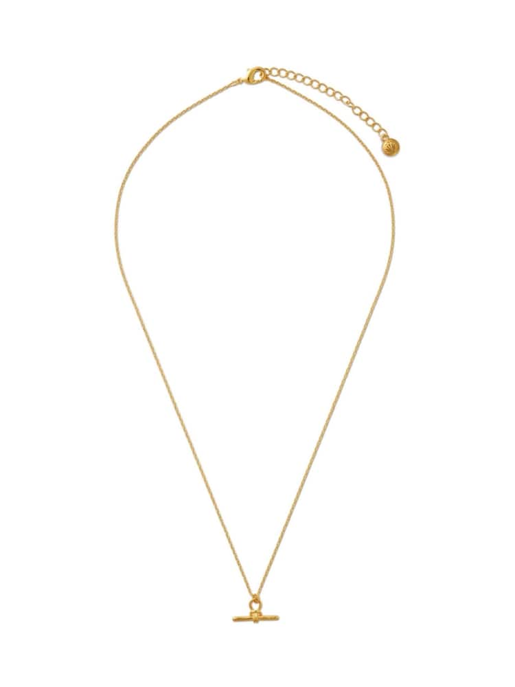 Orelia London Dainty T-Bar Knot Necklace - Image 1 of 3